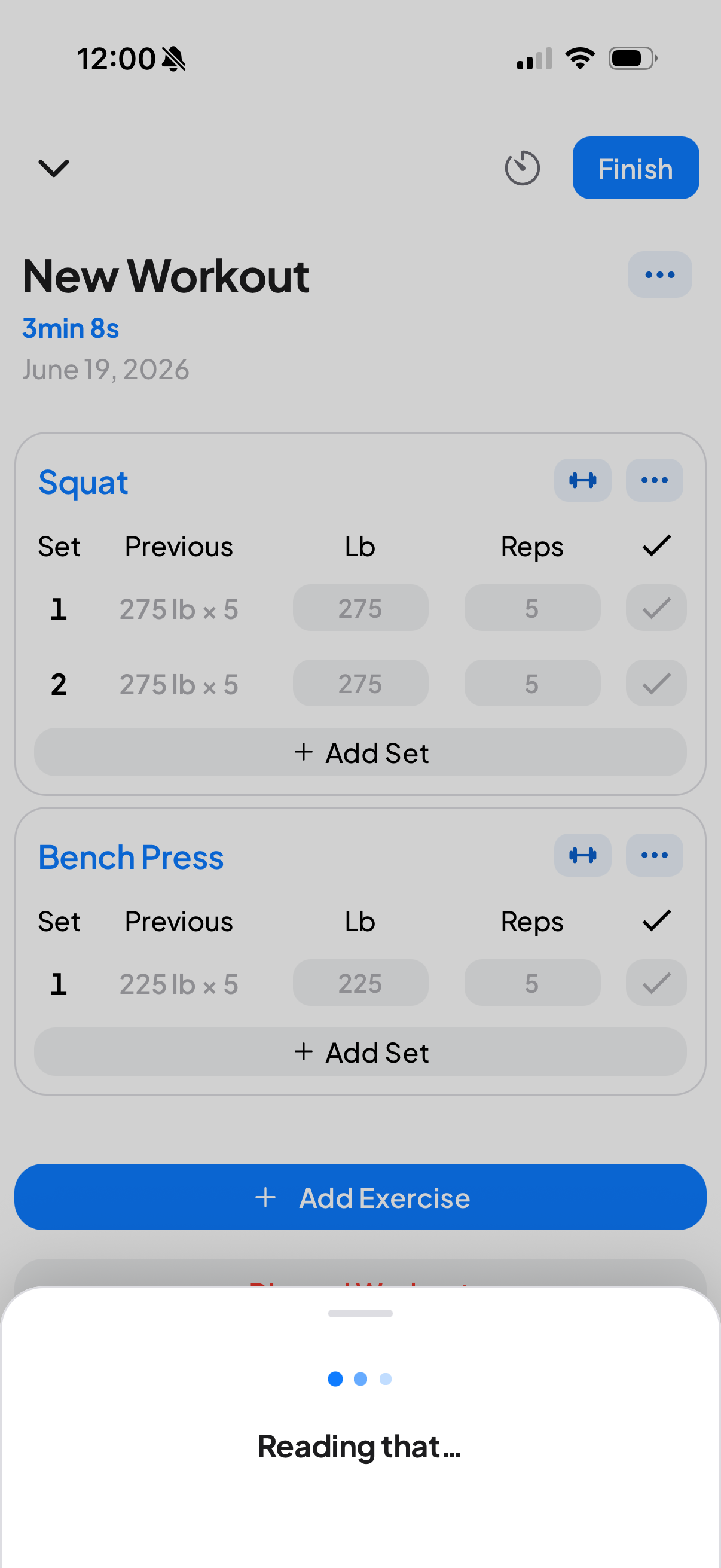 Build reading the set it heard